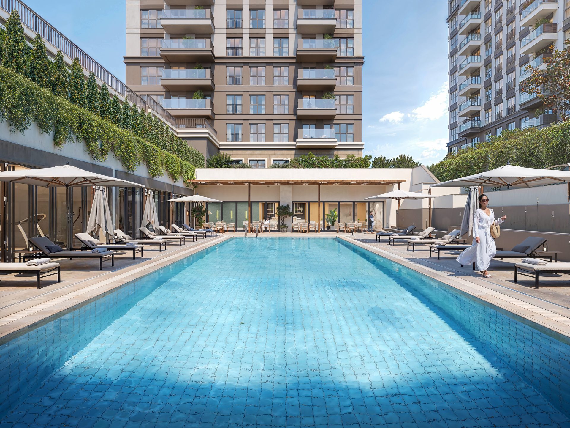 İstanbul Küçükçekmece'de Deniz ve Göl Manzaralı Daireler