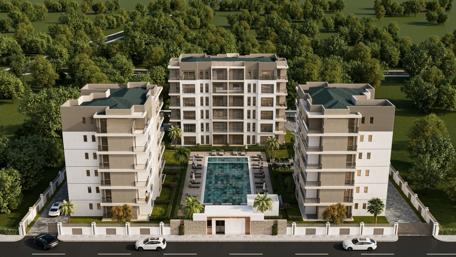 1+1 and 2+1 Apartments from the Developer with Installment Plan in Altıntaş, Antalya