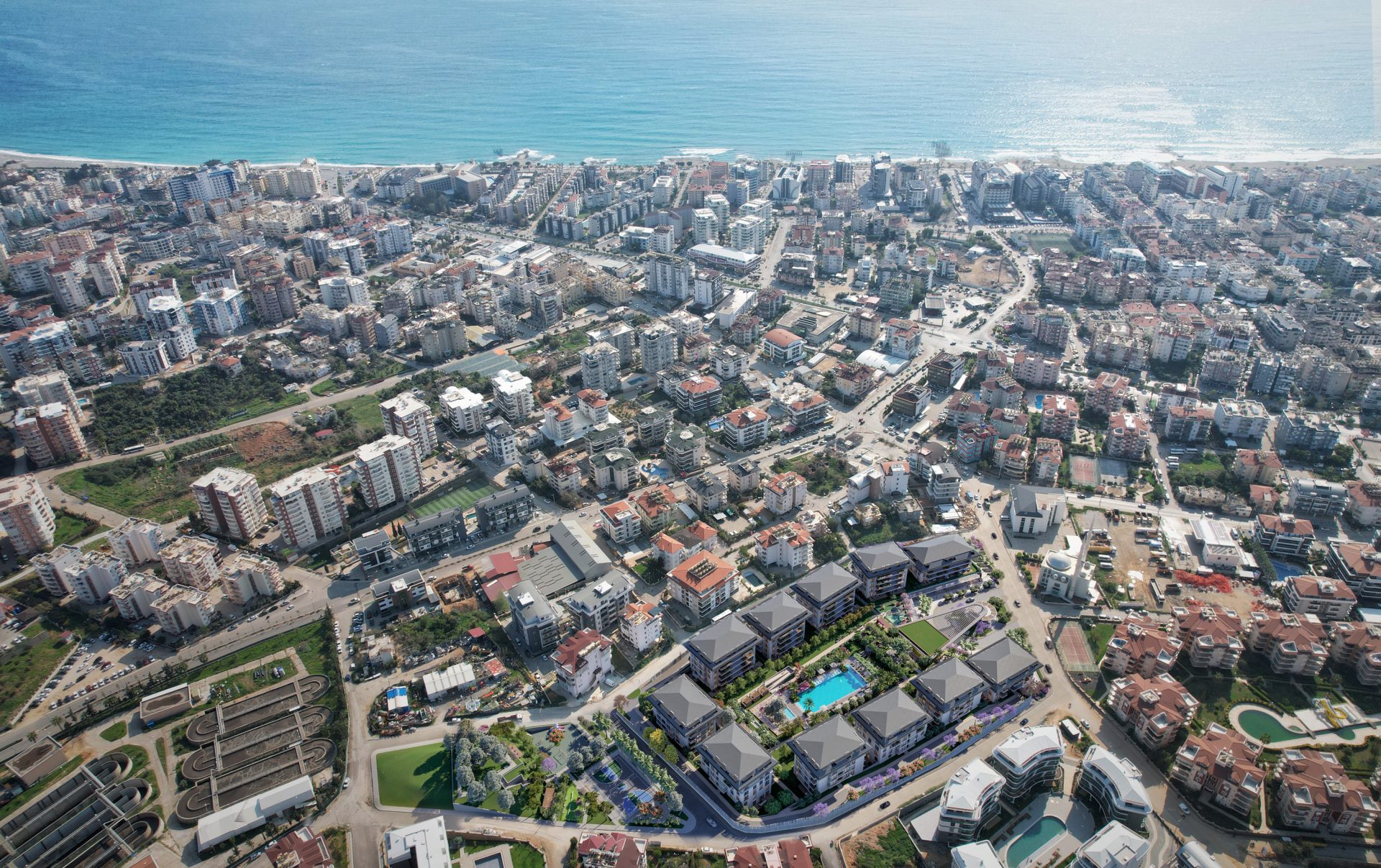 Apartments in a Premium Residential Complex in the Prestigious Oba District, Alanya