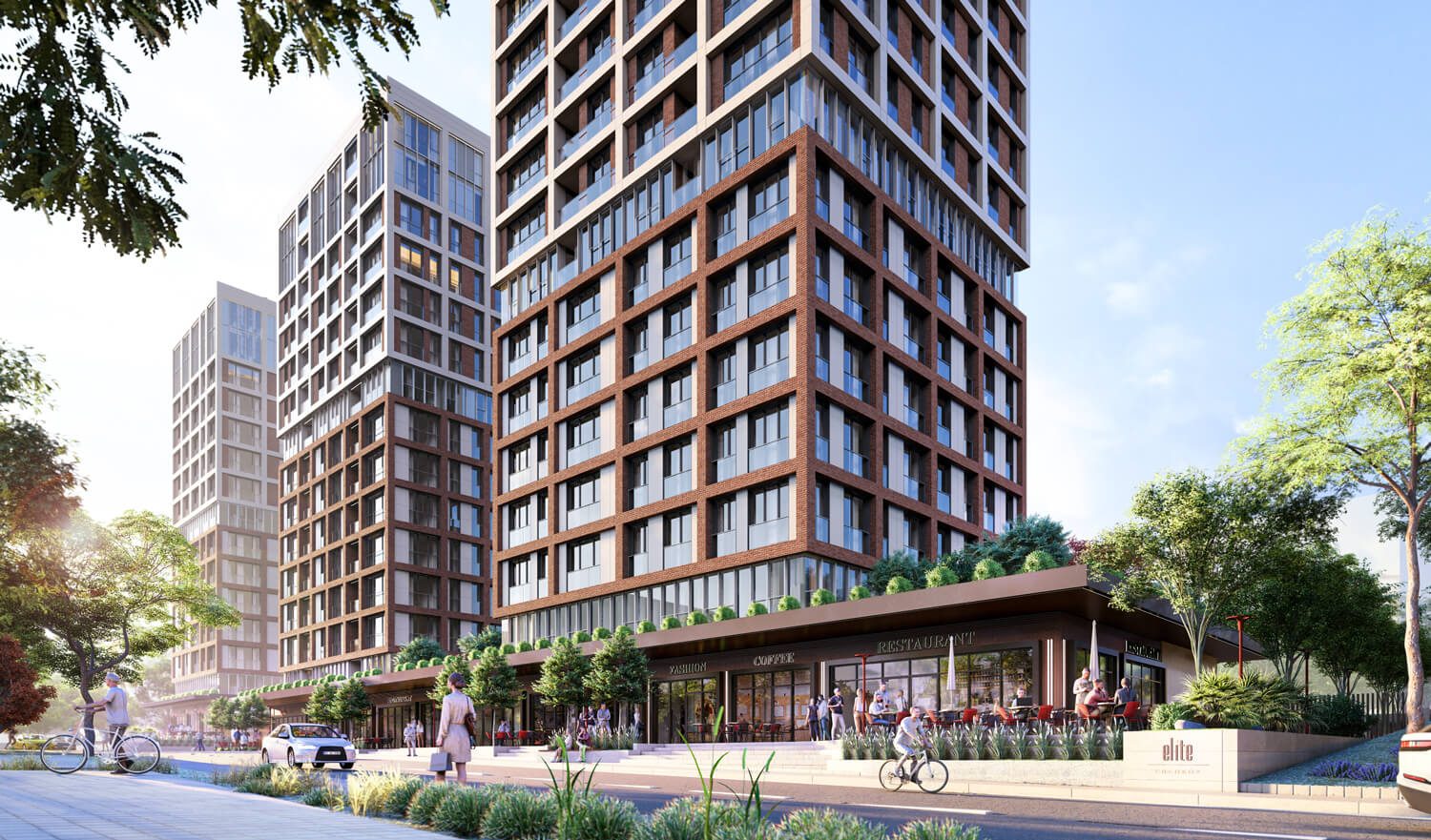 İstanbul'da Bağdat Caddesi Yakınında Modern Daireler