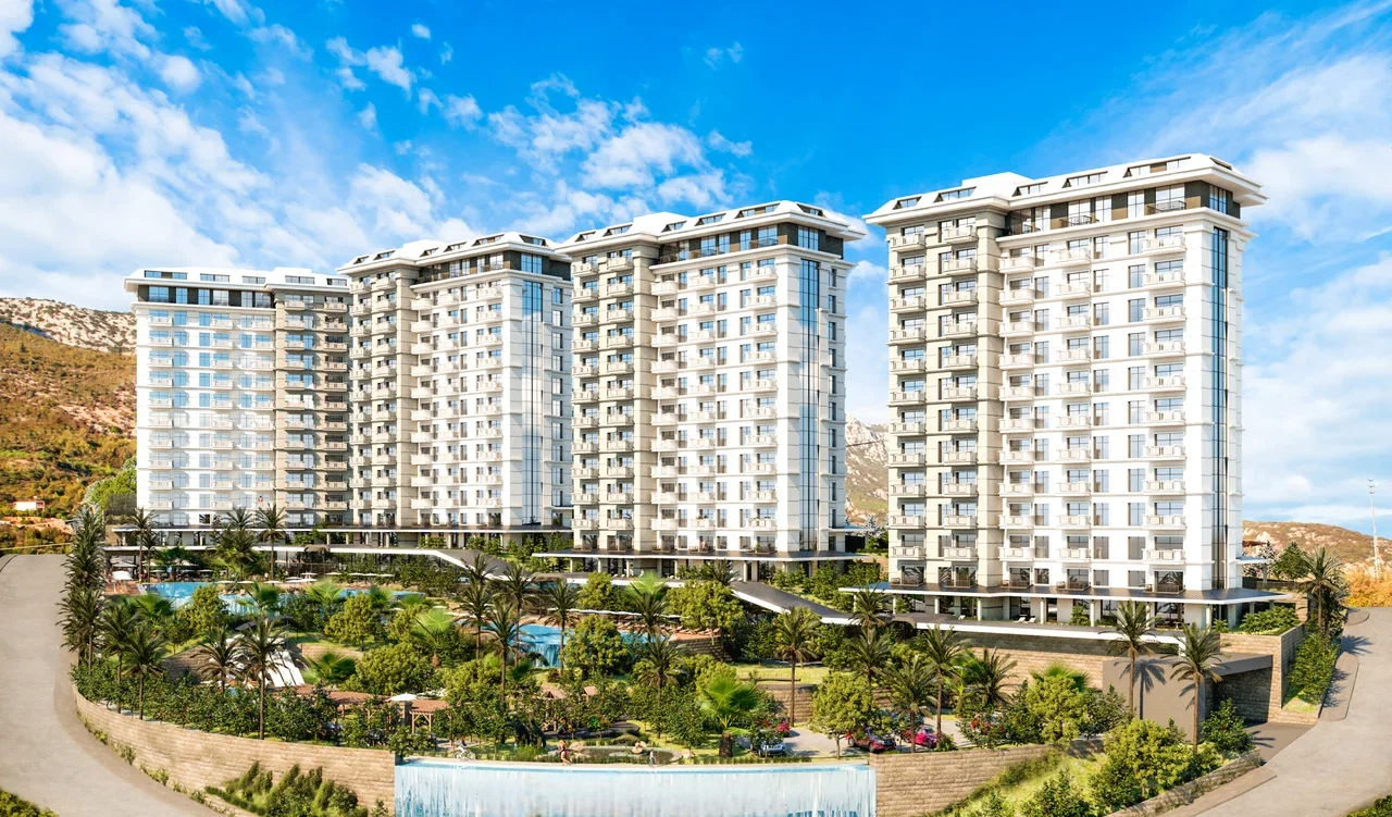 Premium Apartments with Resort-Style Amenities in Mahmutlar, Alanya