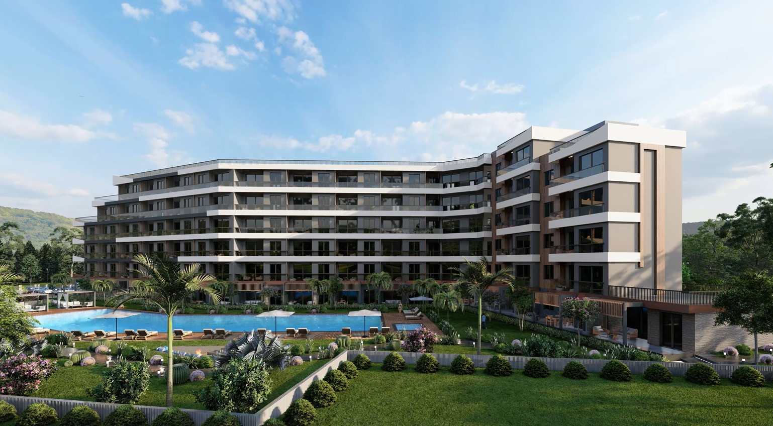 Antalya Altıntaş'ta Havalimanına Yakın Modern Daireler