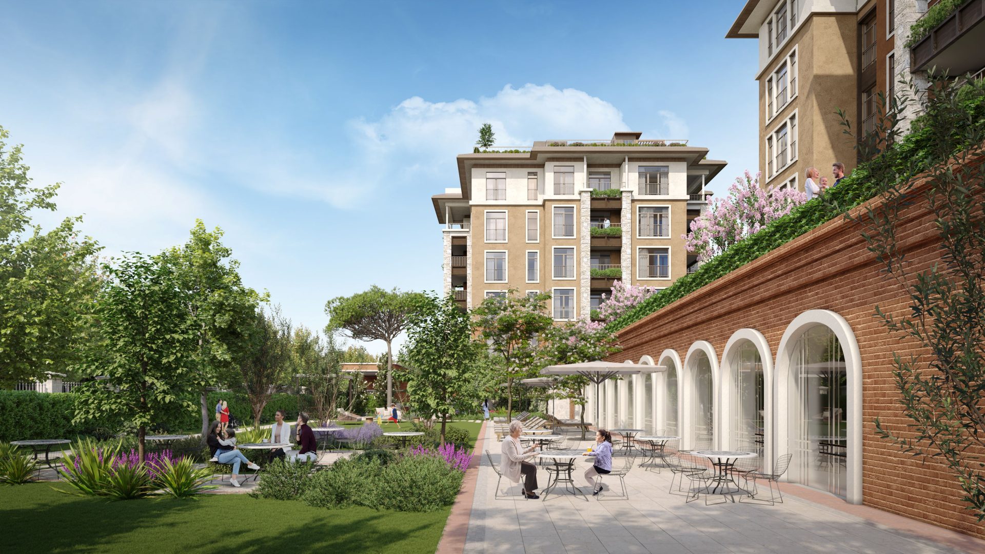 Spacious Apartments in Göktürk, Istanbul
