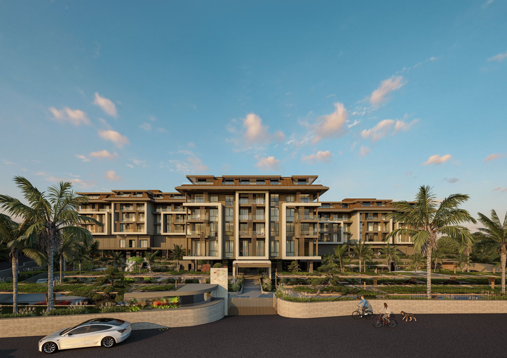 Alanya Oba'da Havuzlu Sitede Taksitli Satılık Daireler