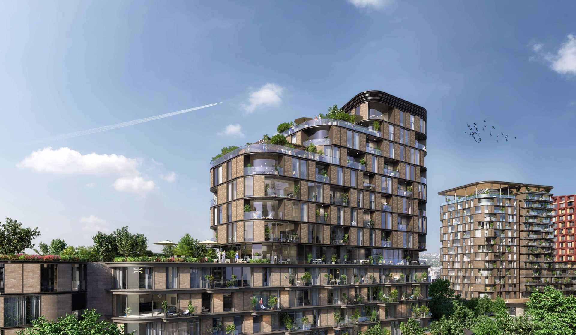Apartments with Golden Horn Views in a Modern Residential Complex in the Heart of Istanbul