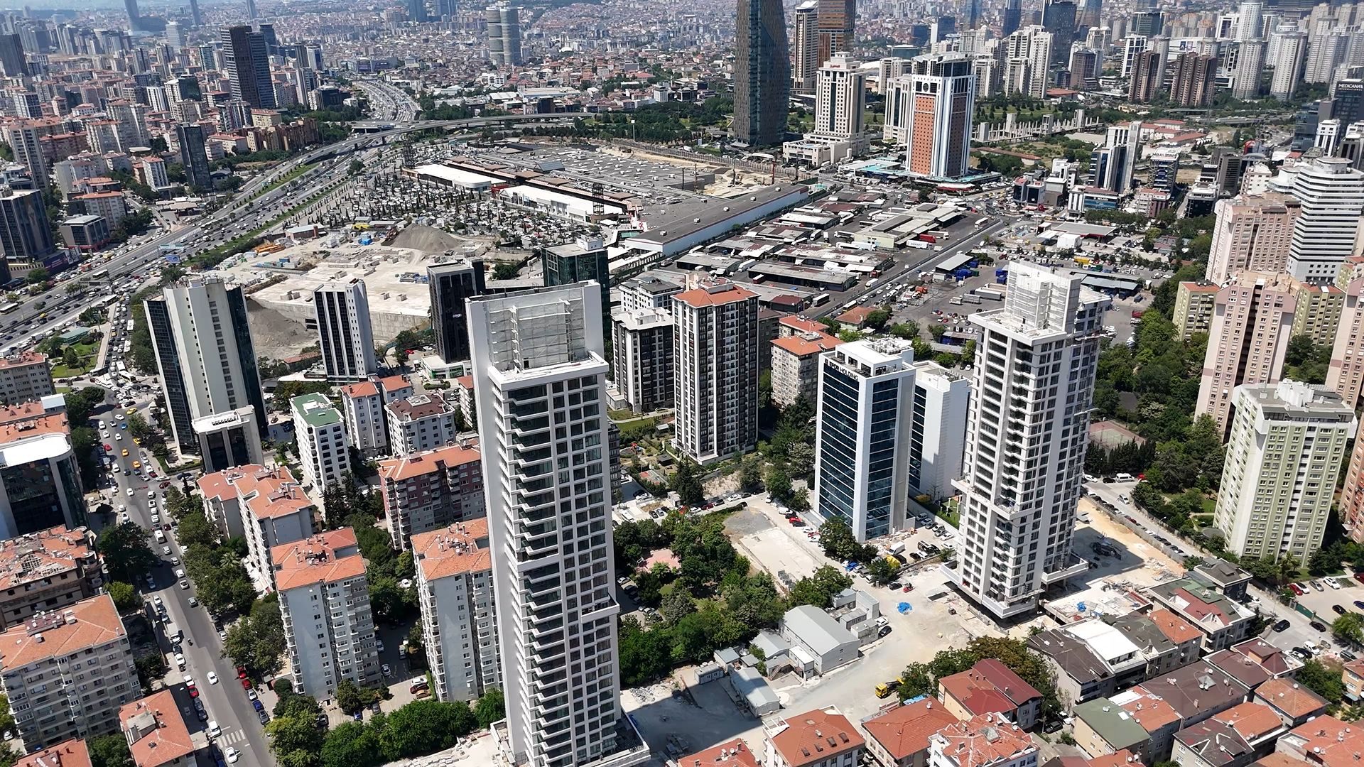 Ataşehir'de Deniz Manzaralı Daireler