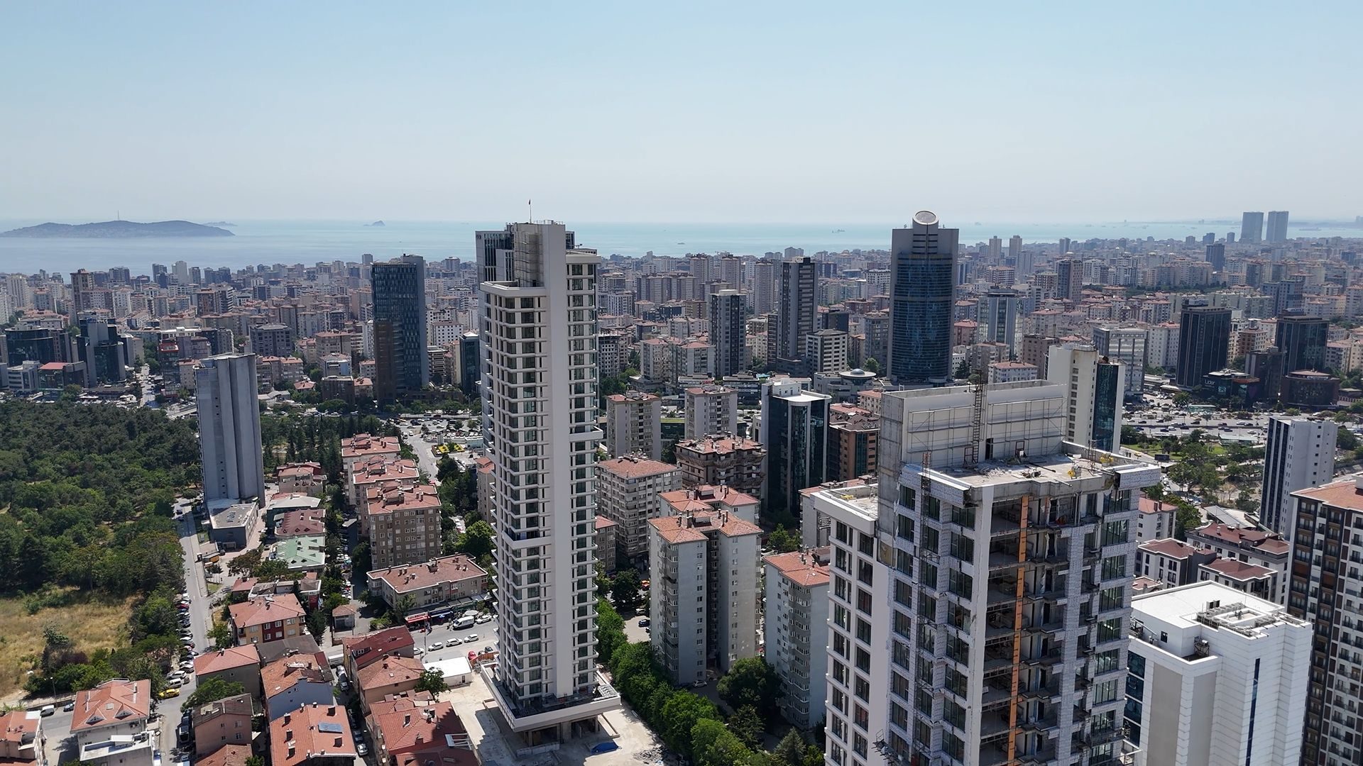 Ataşehir'de Deniz Manzaralı Daireler