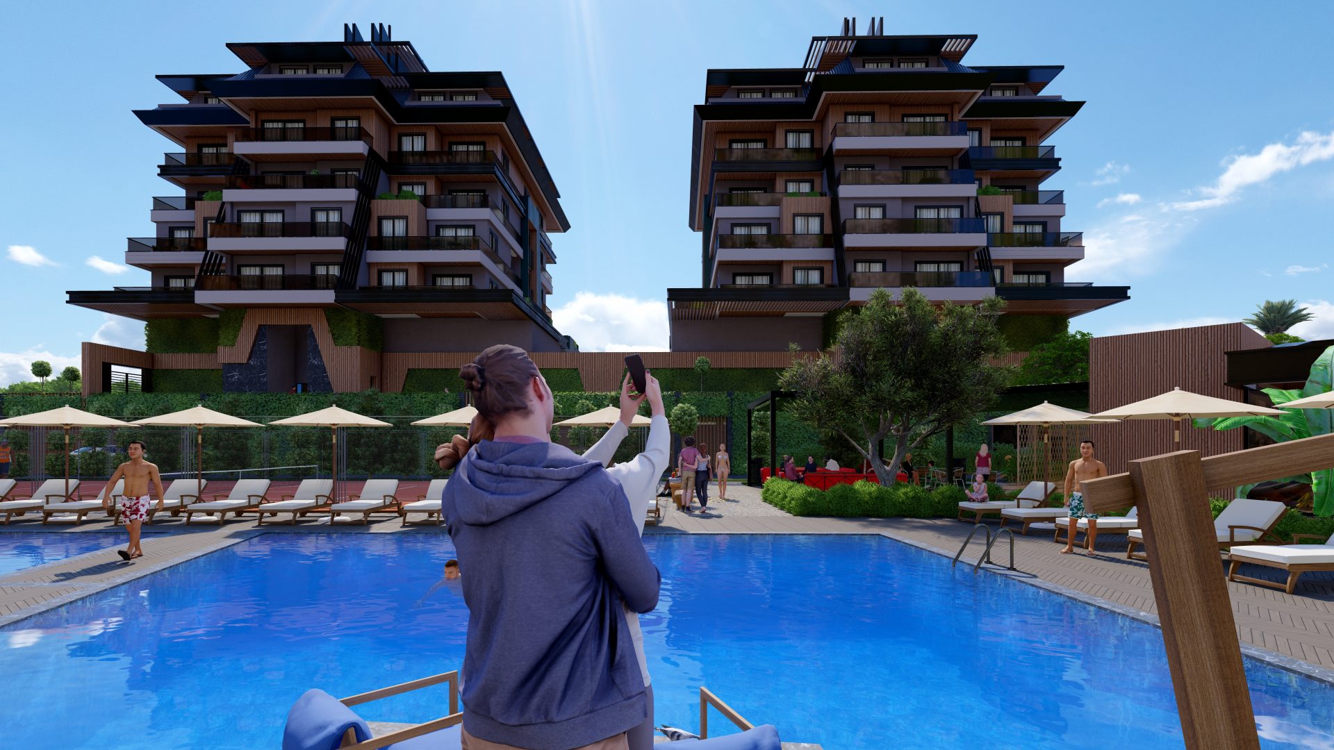 Premium Seaside Residential Complex in Kargıcak, Alanya