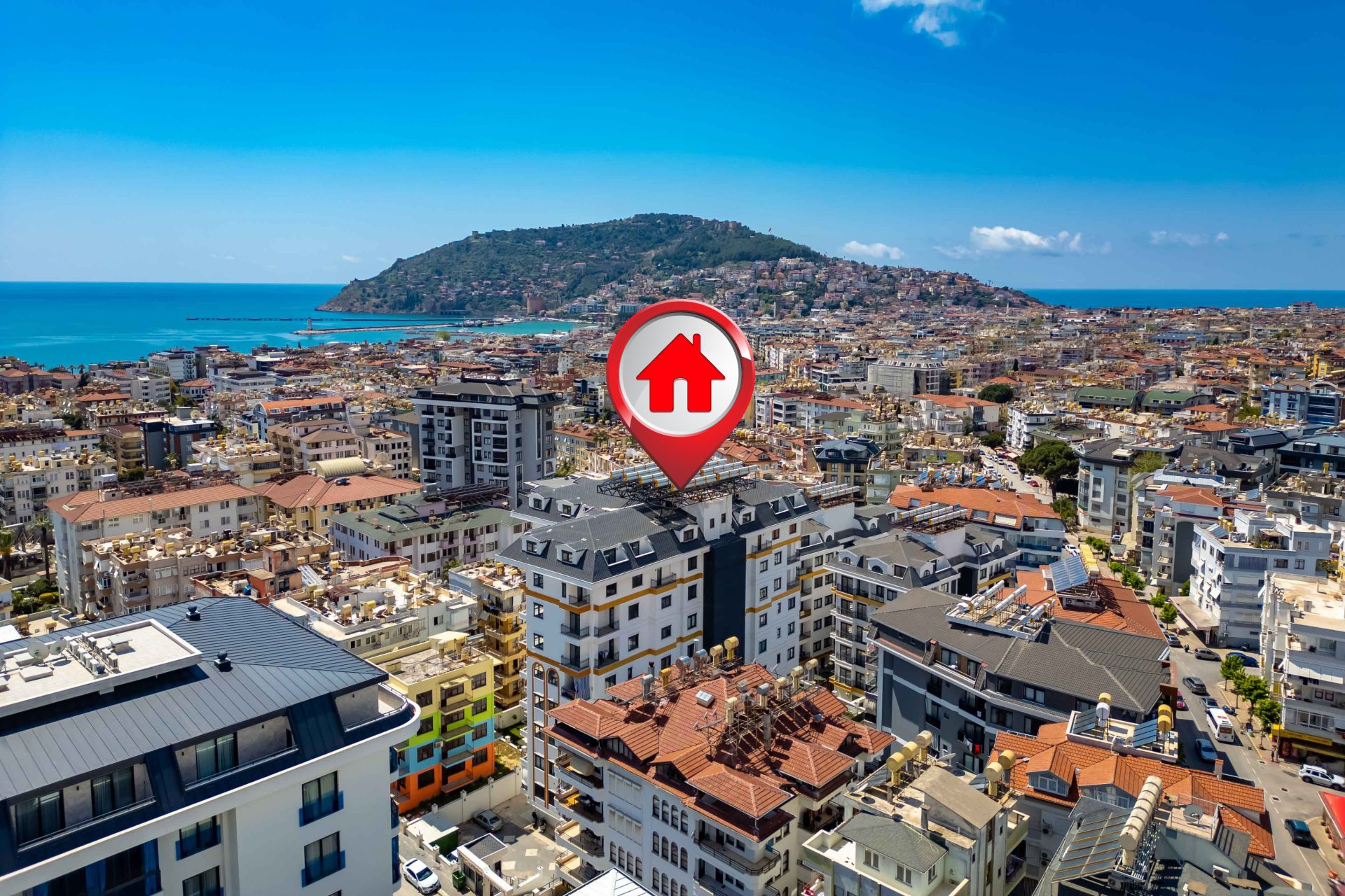 New 2+1 Apartment in Central Alanya, Güllerpınarı