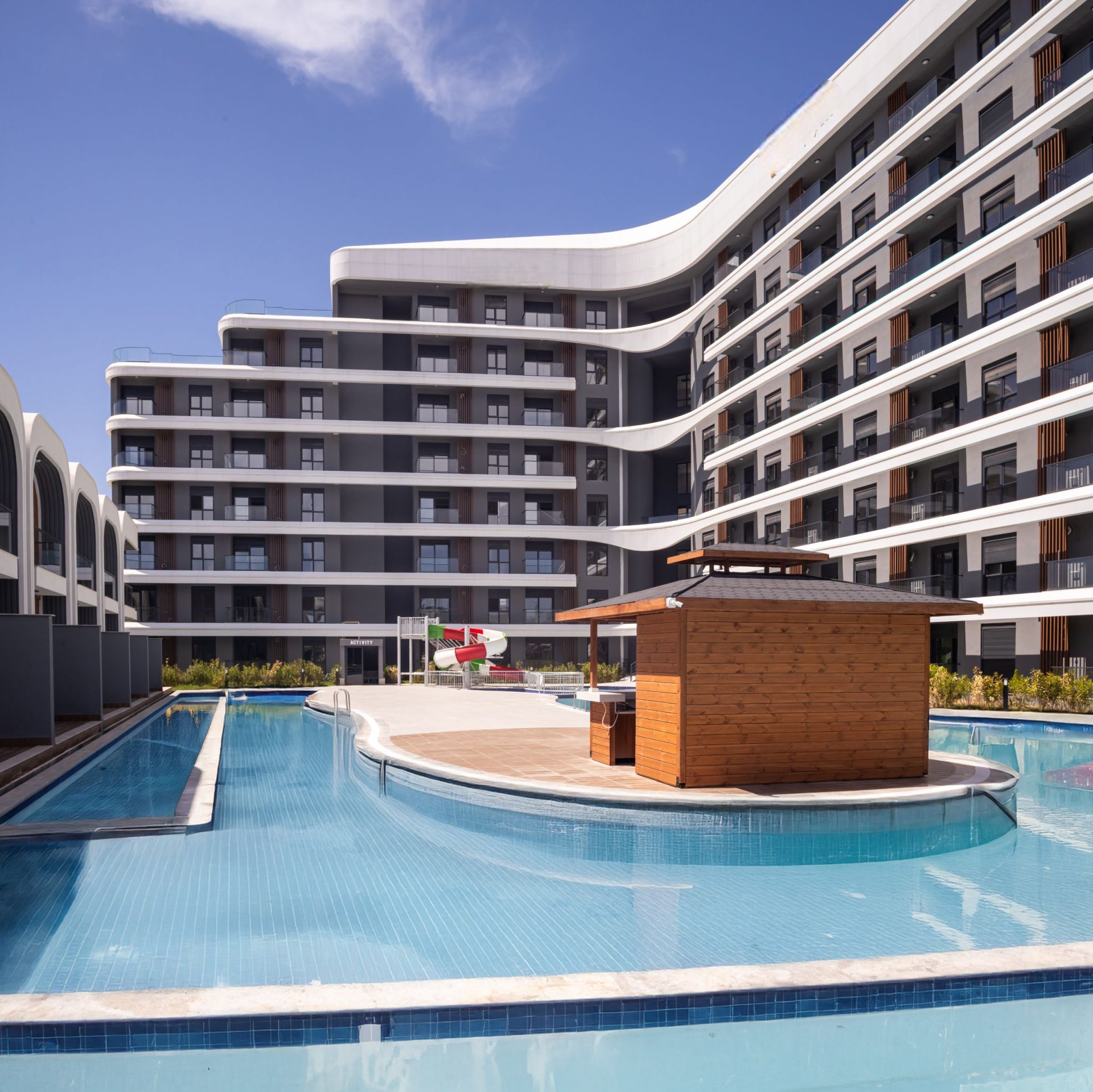 Apartments in a Residence with Premium Infrastructure Eligible for Residence Permit in Altıntaş, Antalya