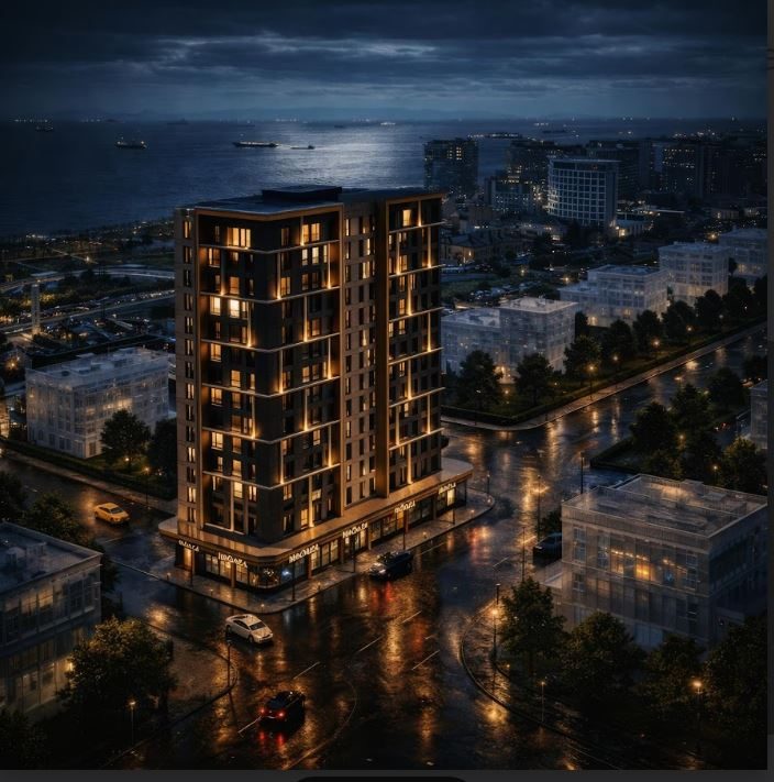 Zeytinburnu'nda Deniz Manzaralı Daireler