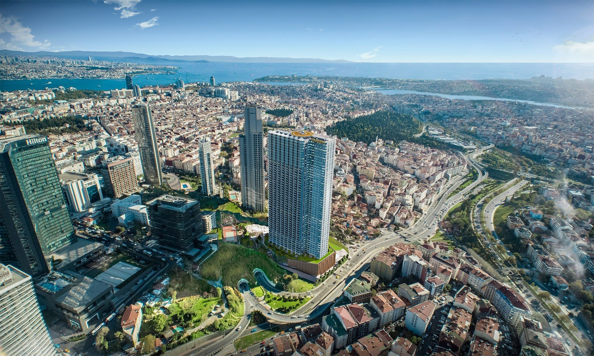 Premium Apartments with Panoramic Bosphorus Views in the Heart of Istanbul