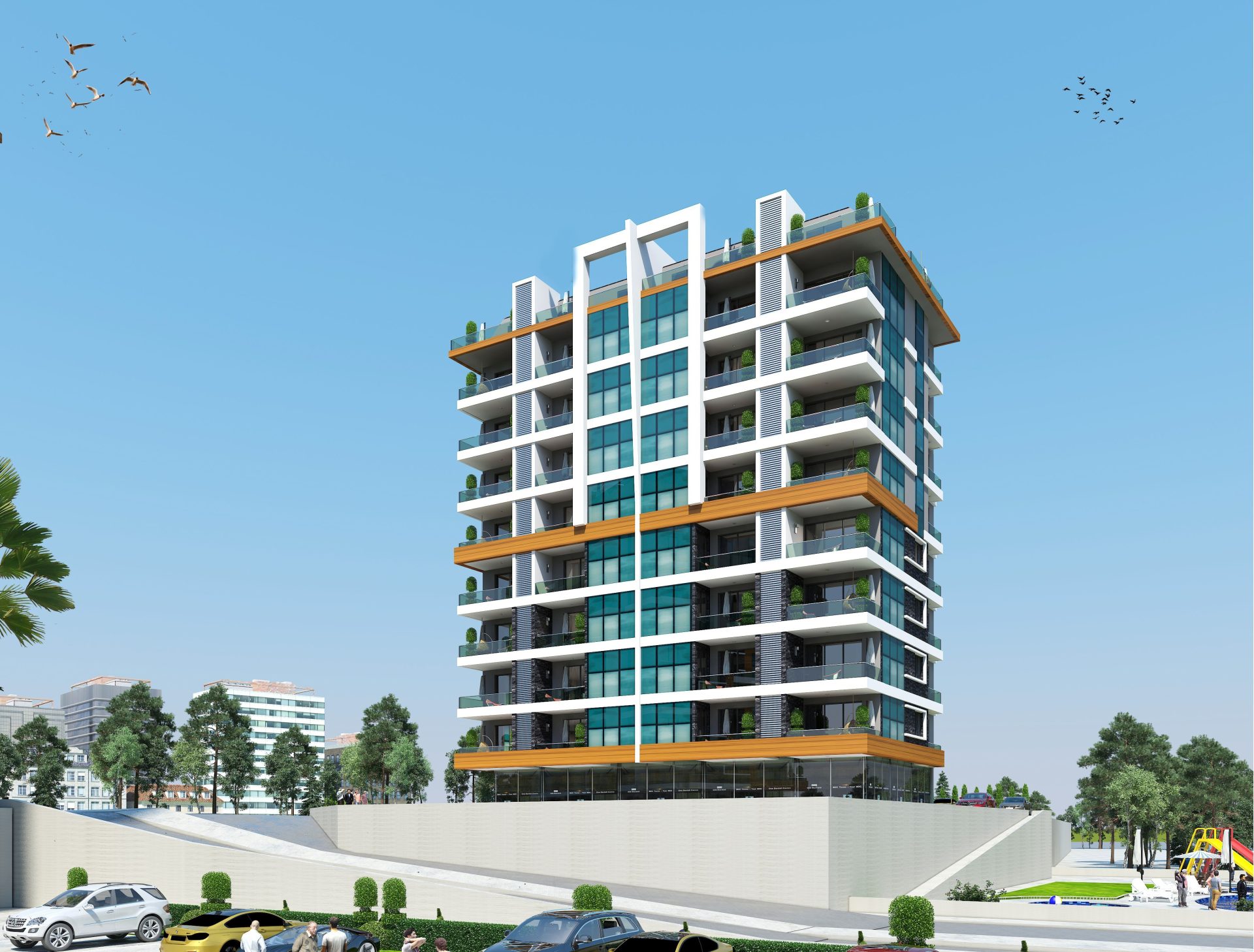 Kestel, Alanya'da Panoramik Manzaralı Seçkin Premium Daireler