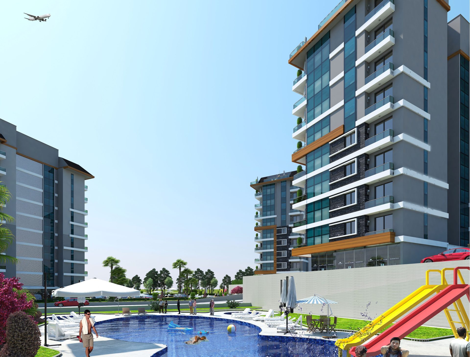 Kestel, Alanya'da Panoramik Manzaralı Seçkin Premium Daireler