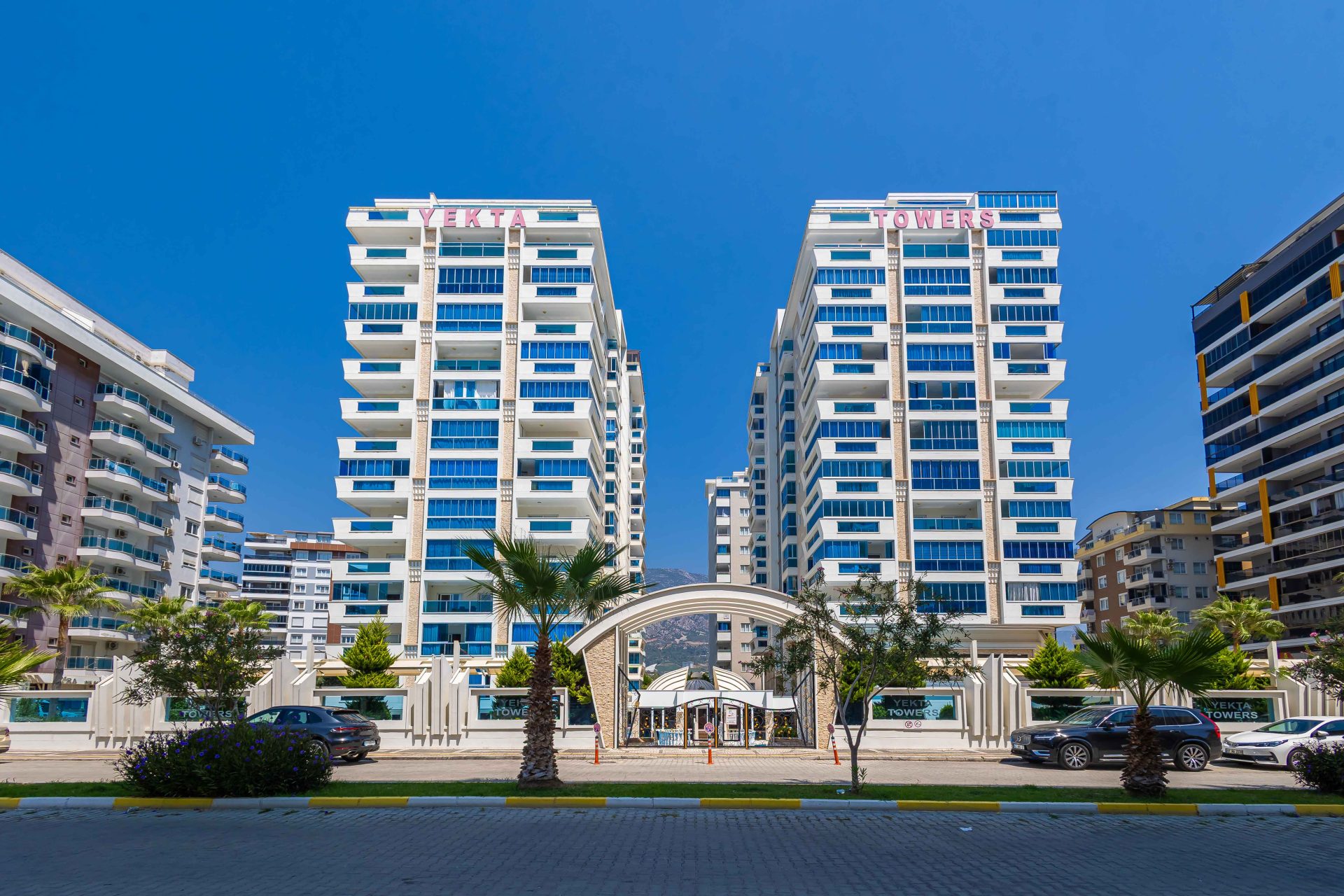Yekta Tower — Mahmutlar, Alanya'da Güney Cepheli 2+1 Daire