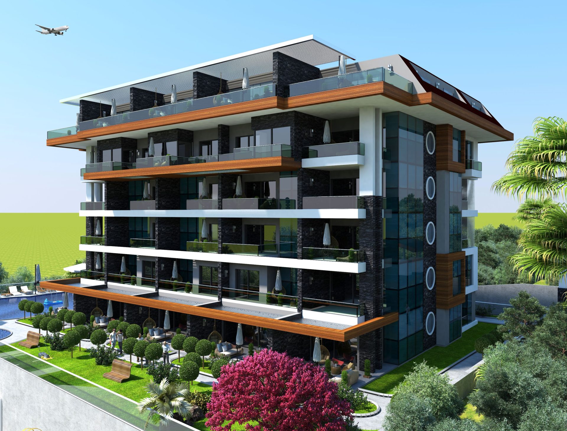 Alanya Kestel'de Merkezi Konumda Lüks Premium Daireler