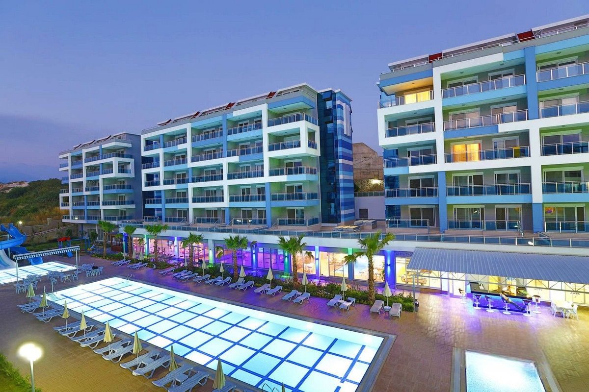 Aura Blue — Kestel, Alanya'da Denize 300 m Mesafede Konut Kompleksi