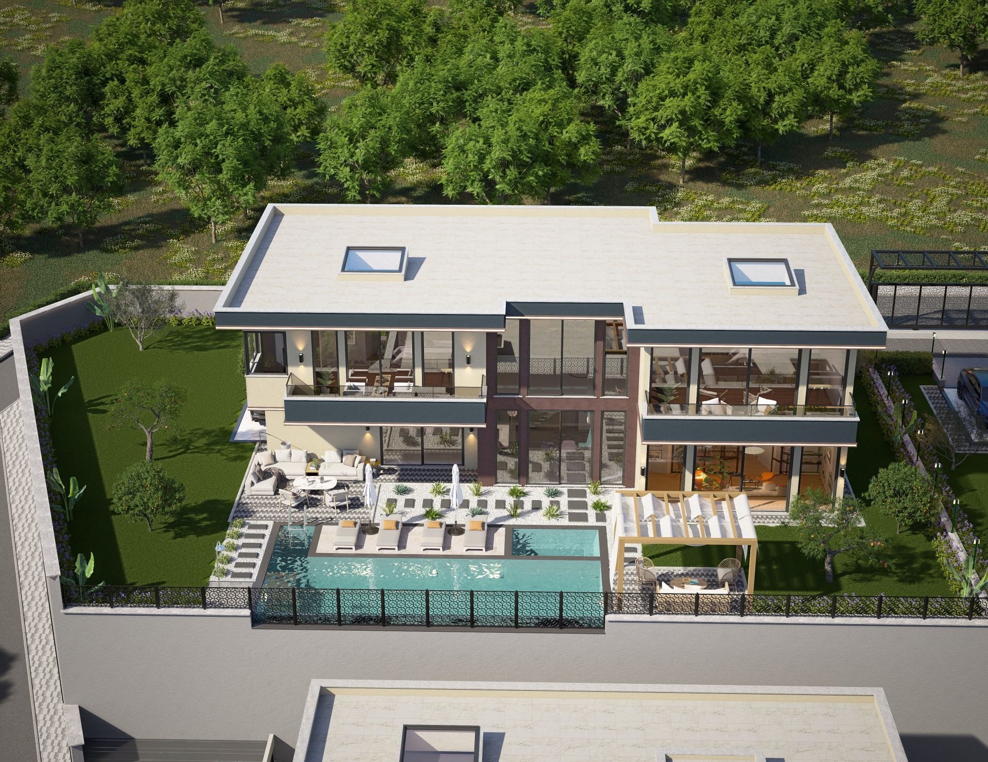 Modern Villas with Panoramic Views in Kargıcak, Alanya