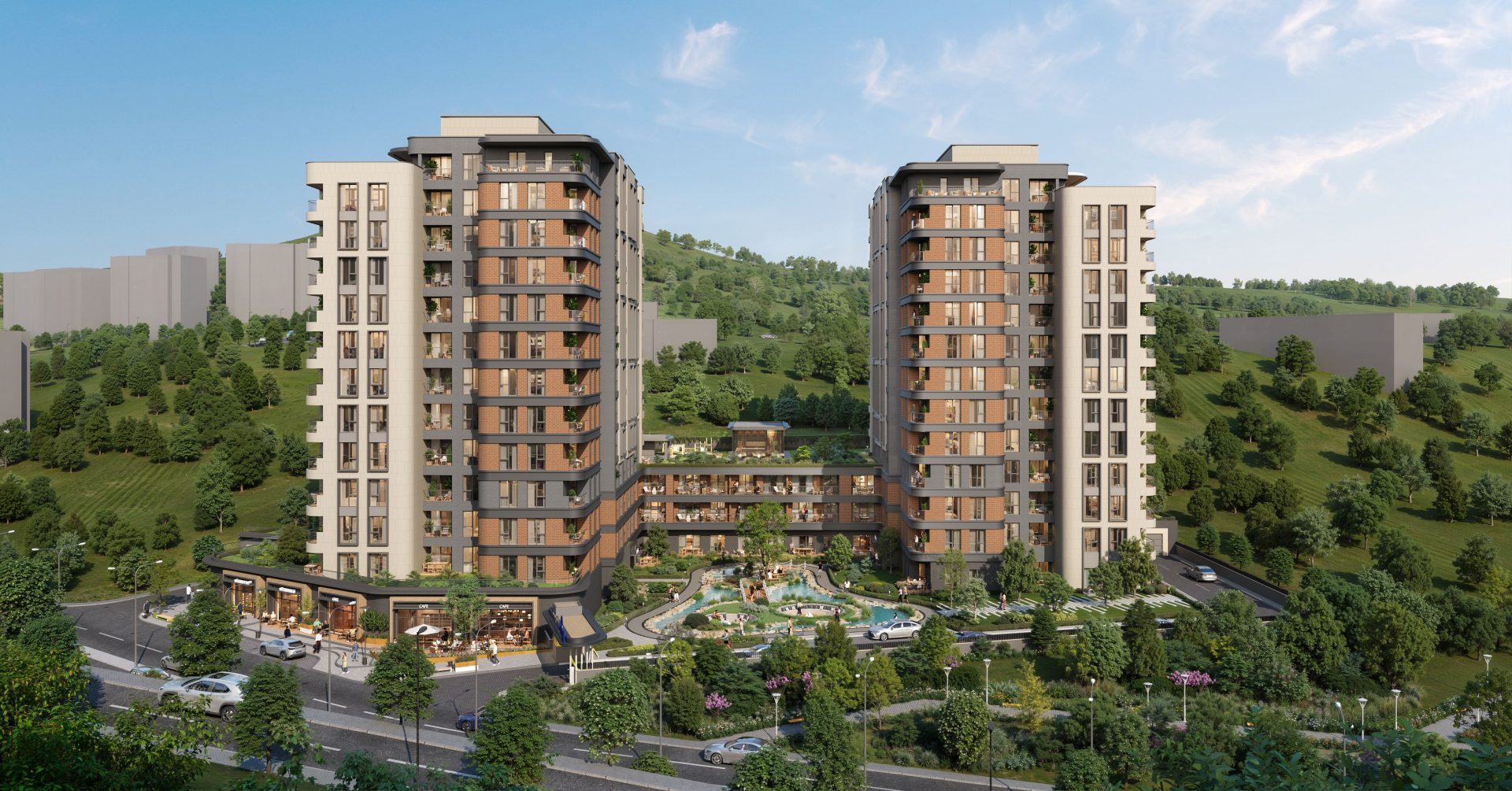 Apartments in a Residential Complex with a Private Lagoon and Strong Investment Potential in Istanbul