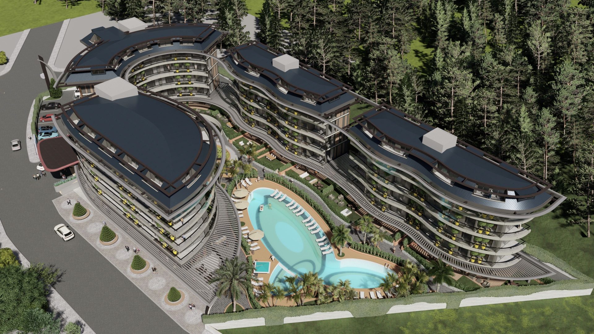 Alanya Obagöl'de Modern Yaşam Kompleksinde Satılık Son Daireler