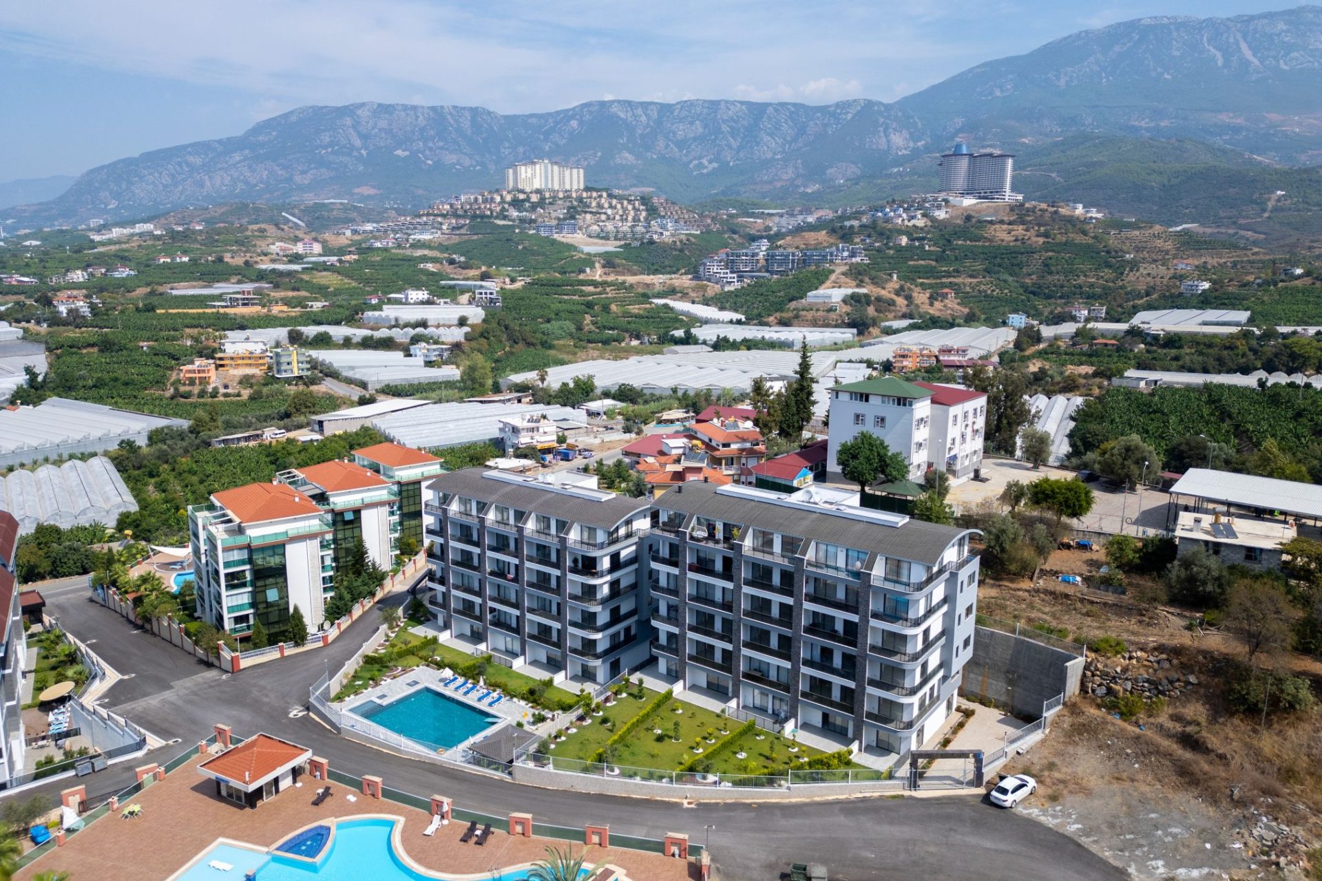 Kargıcak, Alanya’da Site İçerisinde Yeni 1+1 Daire