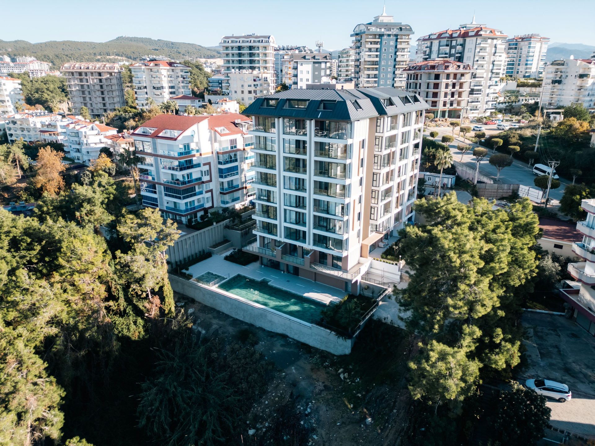 Apartments in the Center of Avsallar District, Alanya
