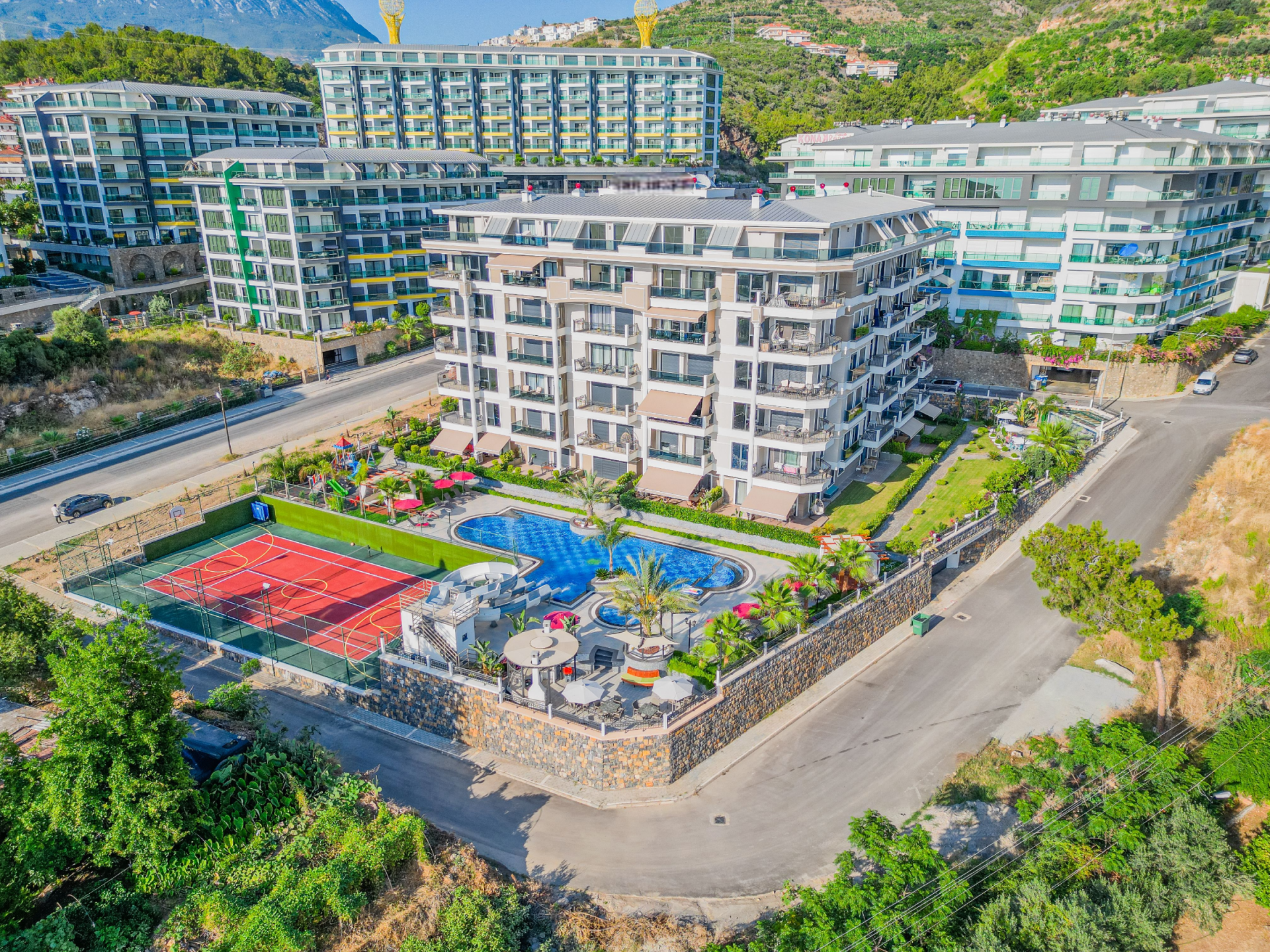 Kargıcak, Alanya'da Sitede Premium Hazır Daireler