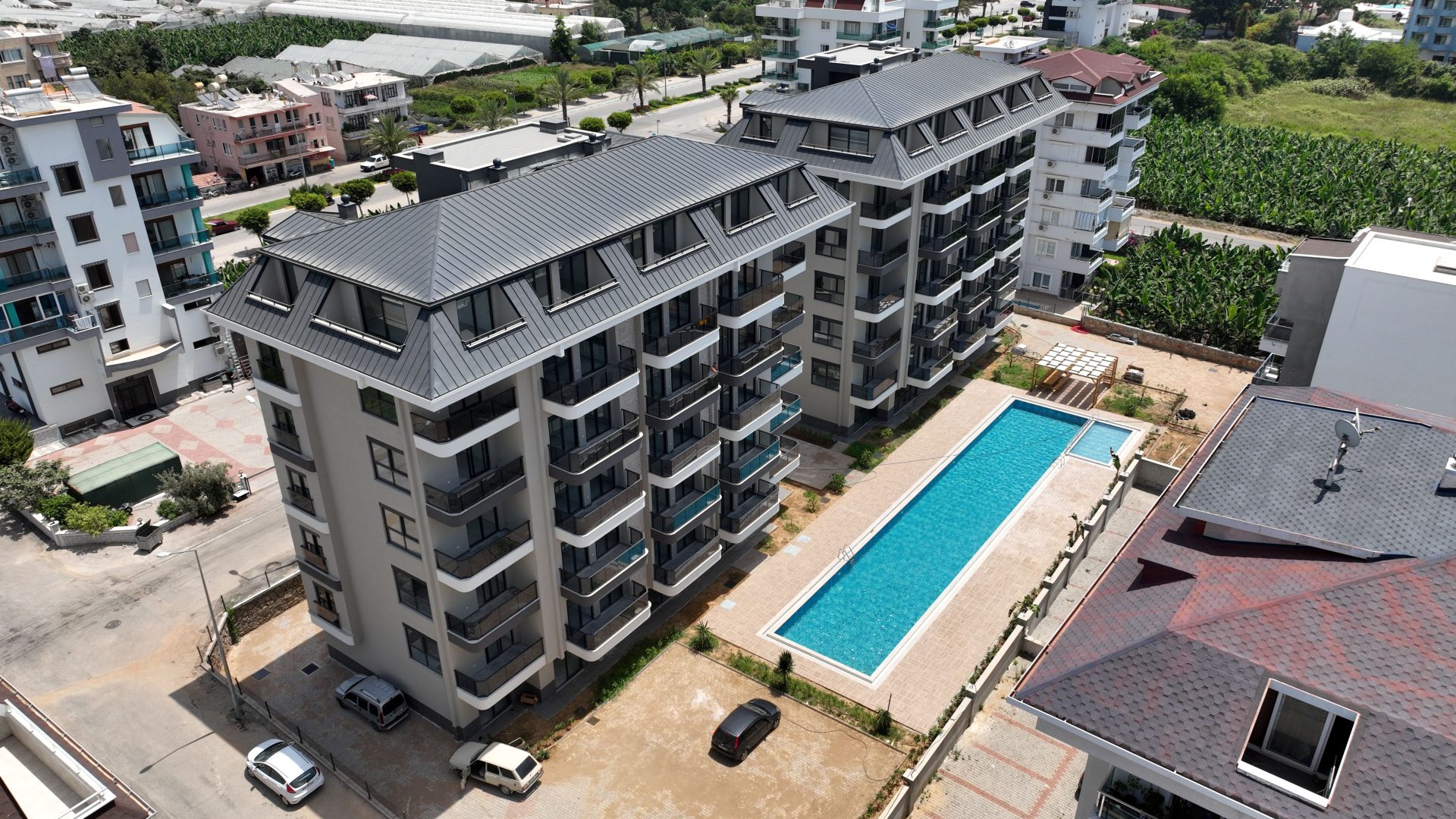 1+1 Apartment Within Walking Distance of the Sea in Kestel, Alanya