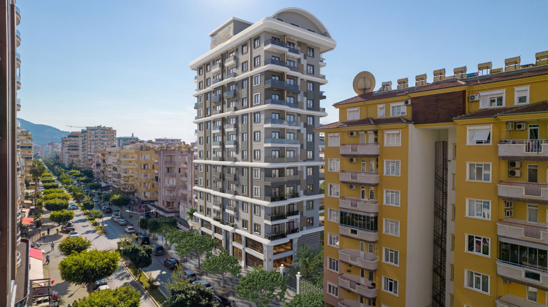 Luxury Apartments Just 100 Meters from the Sea in Mahmutlar, Alanya