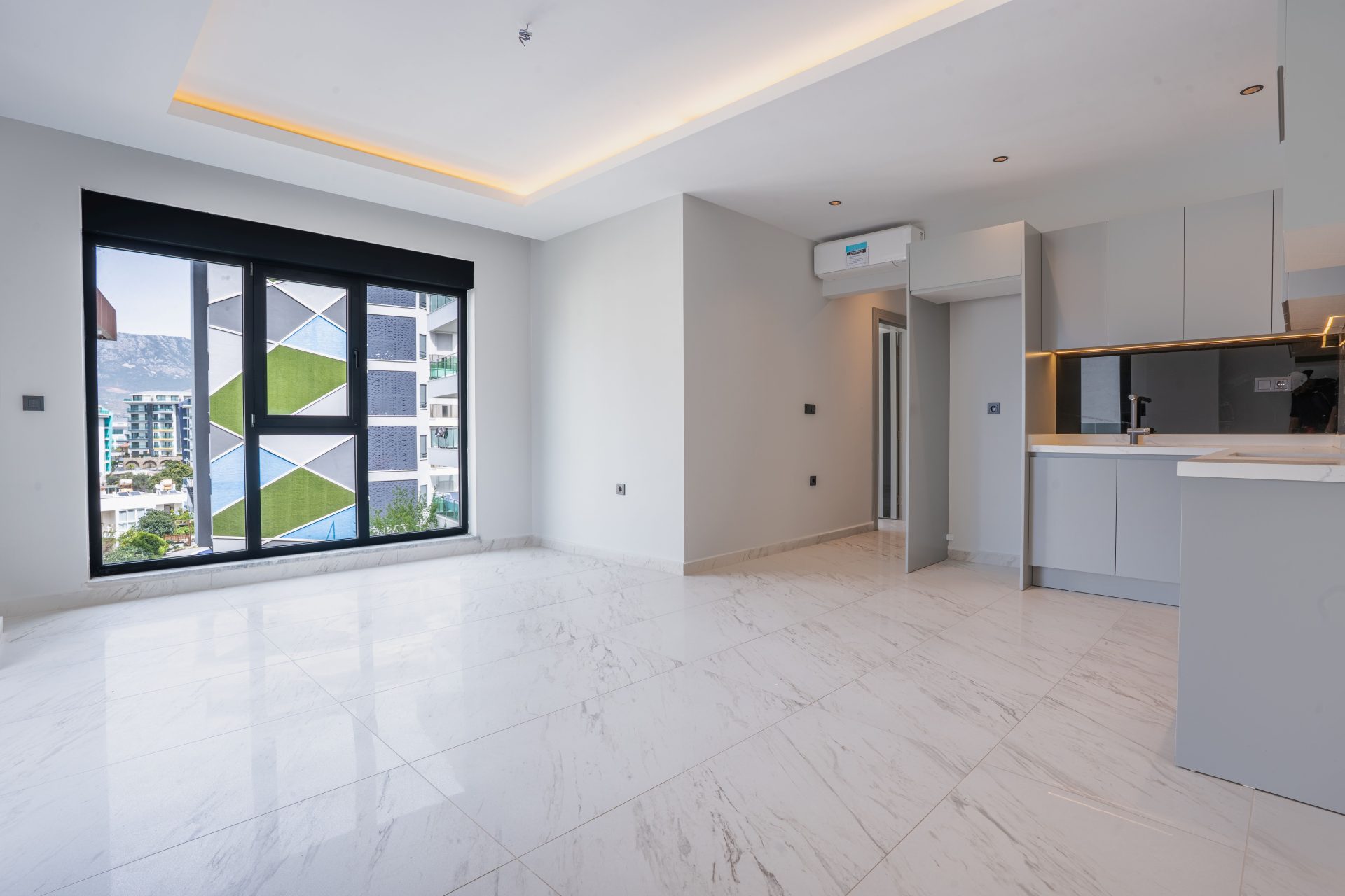 2+1 Apartment on the First Seafront Line in Kargıcak