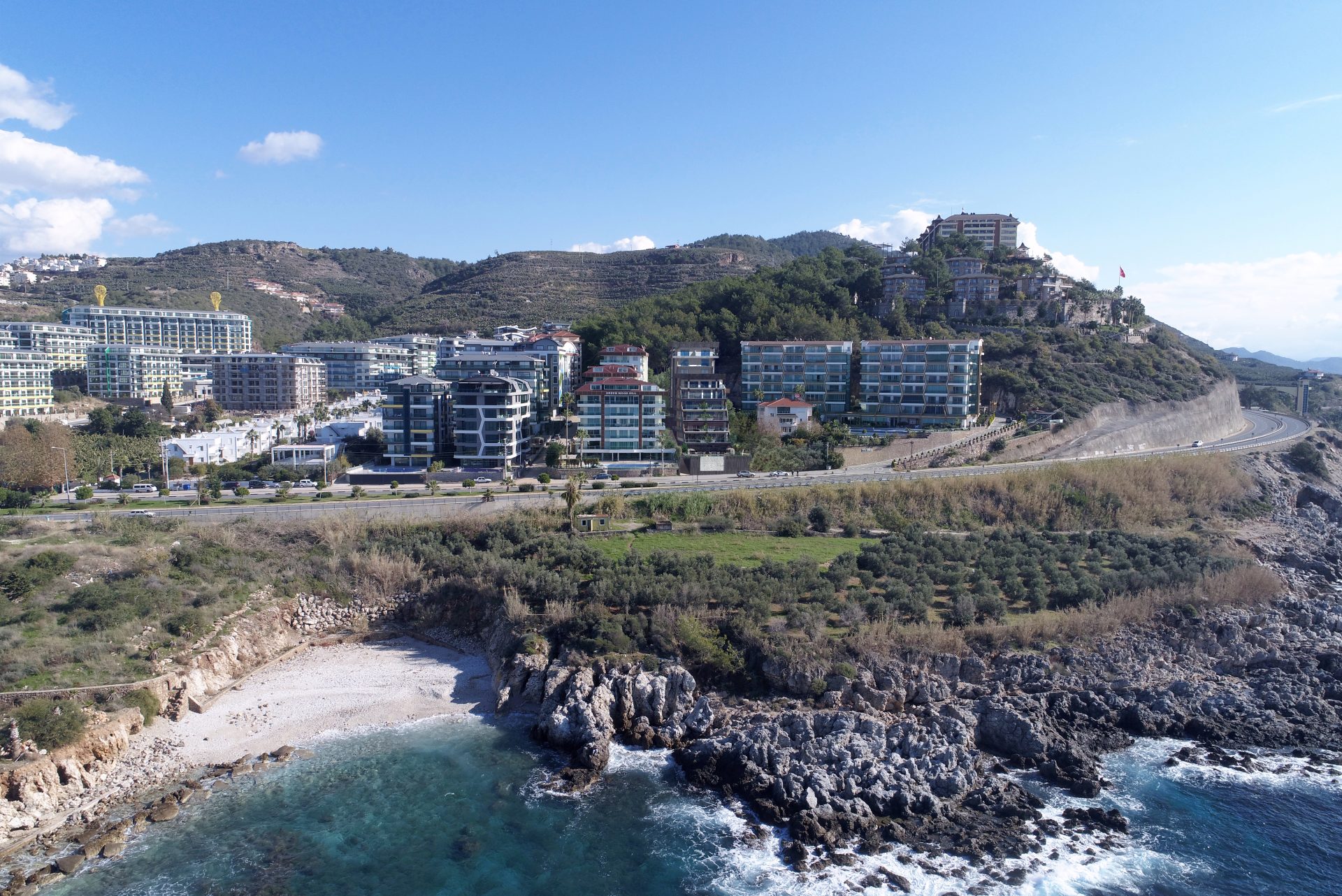 2+1 Apartment on the First Seafront Line in Kargıcak