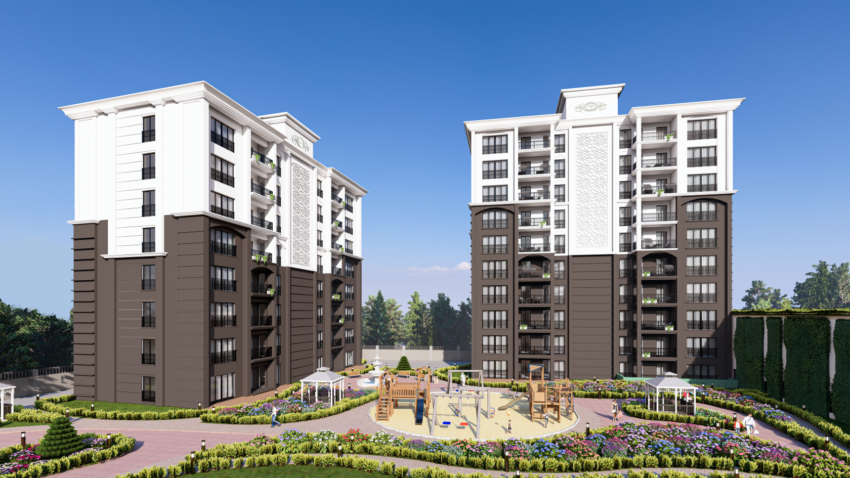 Spacious Family Apartments in Başakşehir, Istanbul