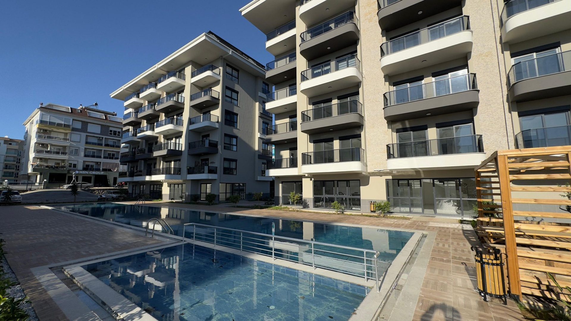 1+1 Apartment Within Walking Distance of the Sea in Kestel, Alanya