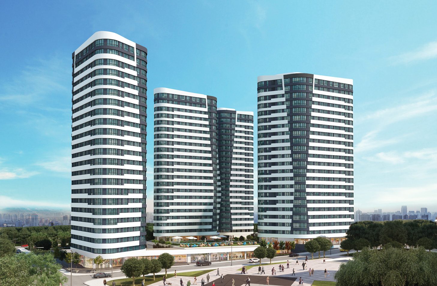 Panoramic View Apartments in Kadıköy, Istanbul