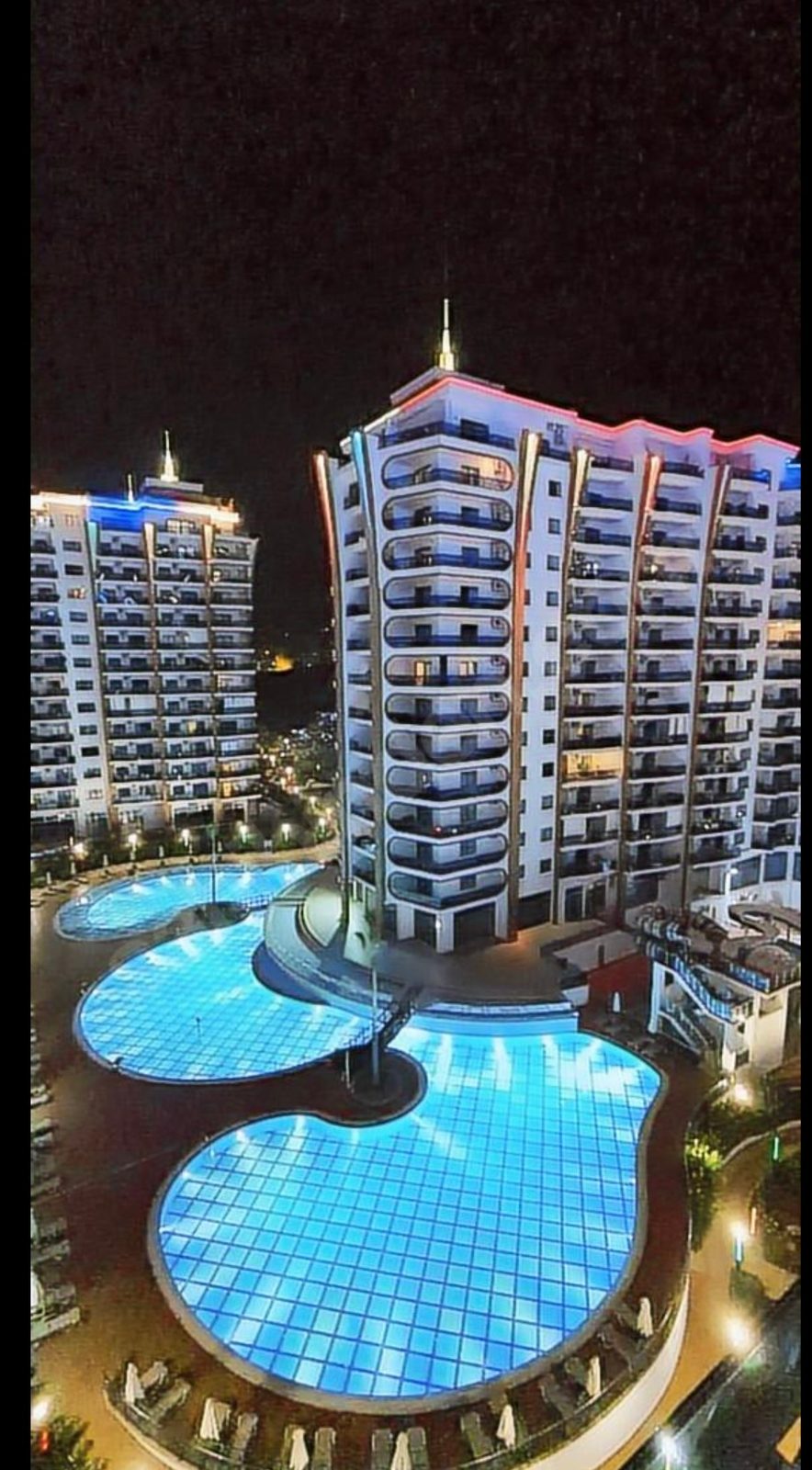 Mahmutlar, Alanya'da Deniz Manzaralı 1+1 Daire