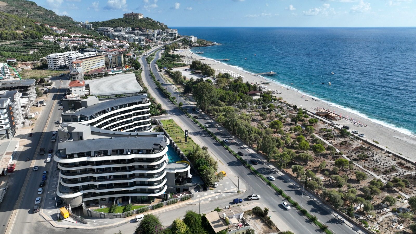 Apartments in the Premium VIA MAR RESIDENCE Complex in Kargıcak, Alanya