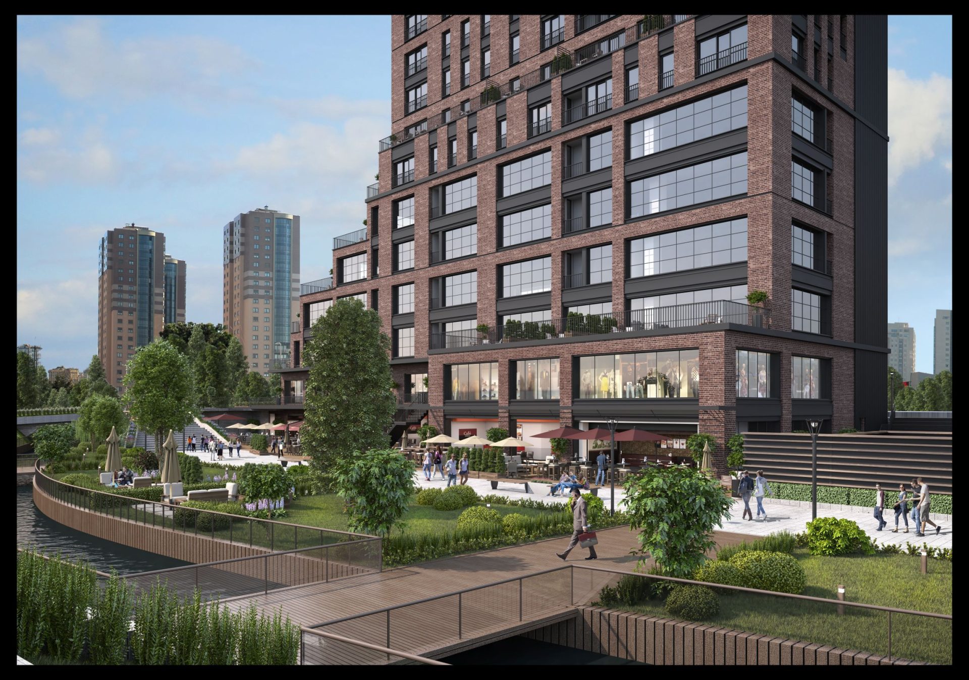 Attractive Apartments and Offices Near the Metro in Ataşehir, Istanbul