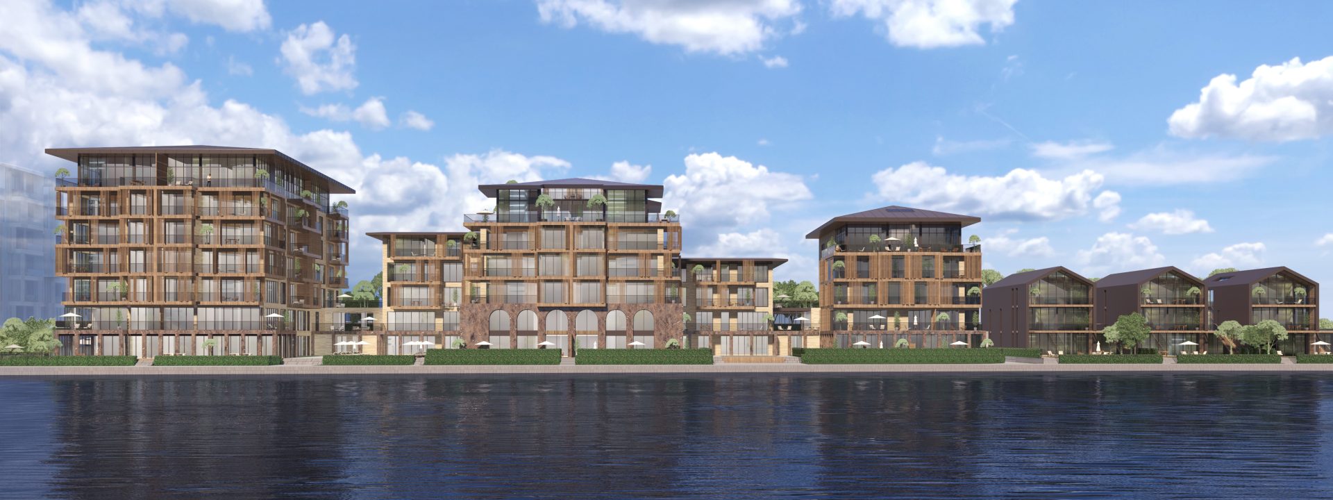 The Only Residences in Istanbul with a Private Beach and 5-Star Rixos Hotel Amenities on the Golden Horn Waterfront