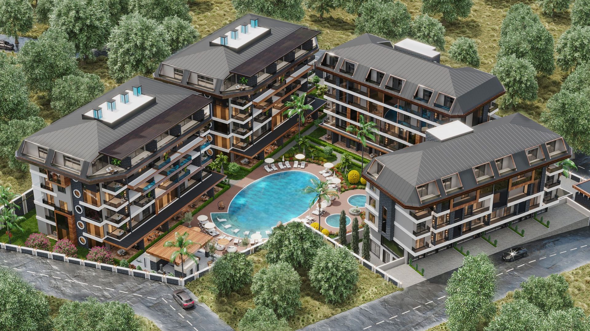 Premium Smart Home Apartments in the Prestigious Oba District, Alanya