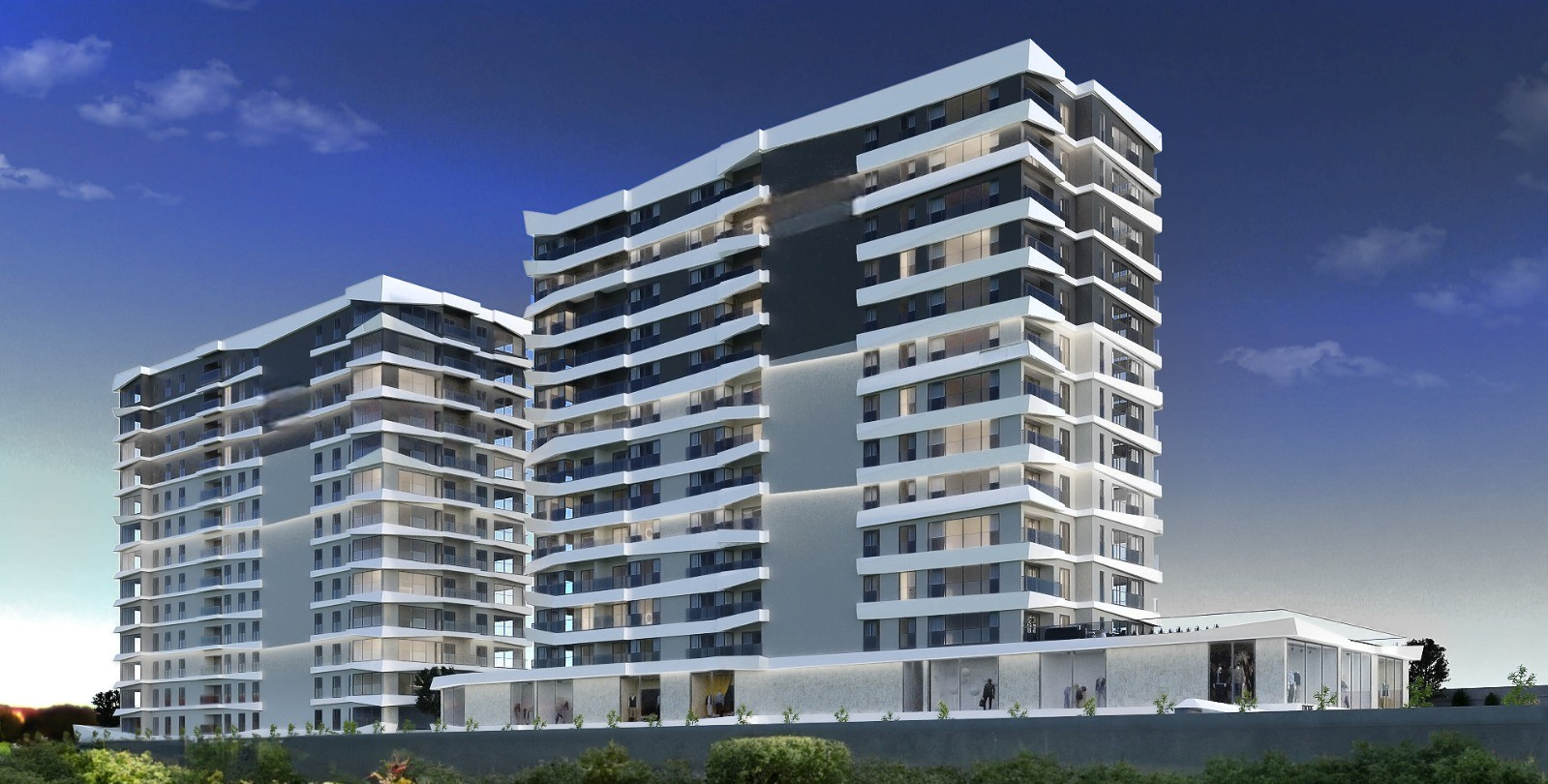 Güneşli, İstanbul'da Parka Komşu Modern Sitede Daireler