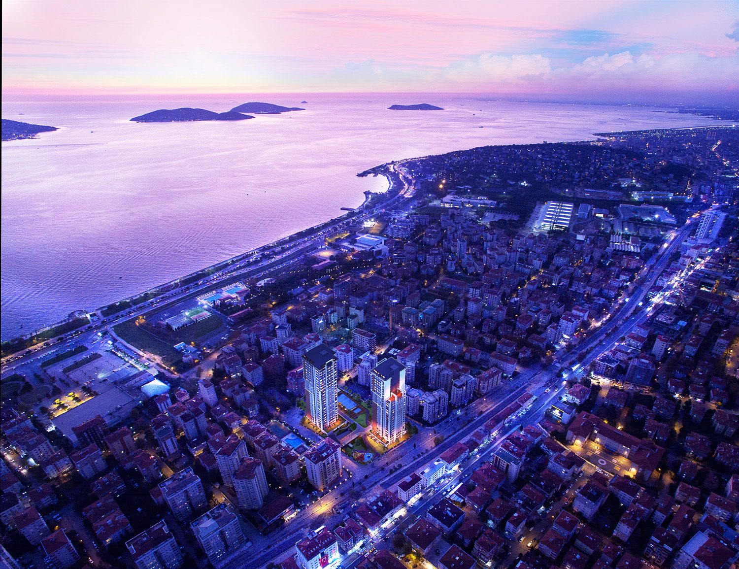 Sea View Apartments in Kartal, Istanbul